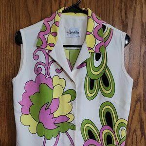 Vintage Hamilton "8" Dallas sleeveless top